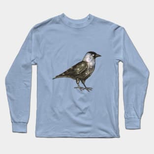 Western jackdaw Long Sleeve T-Shirt